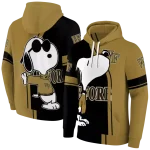 wake forest demon deacons playful snoopy gold hoodie best selling