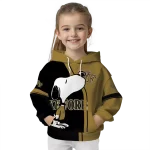 wake forest demon deacons playful snoopy gold hoodie best selling