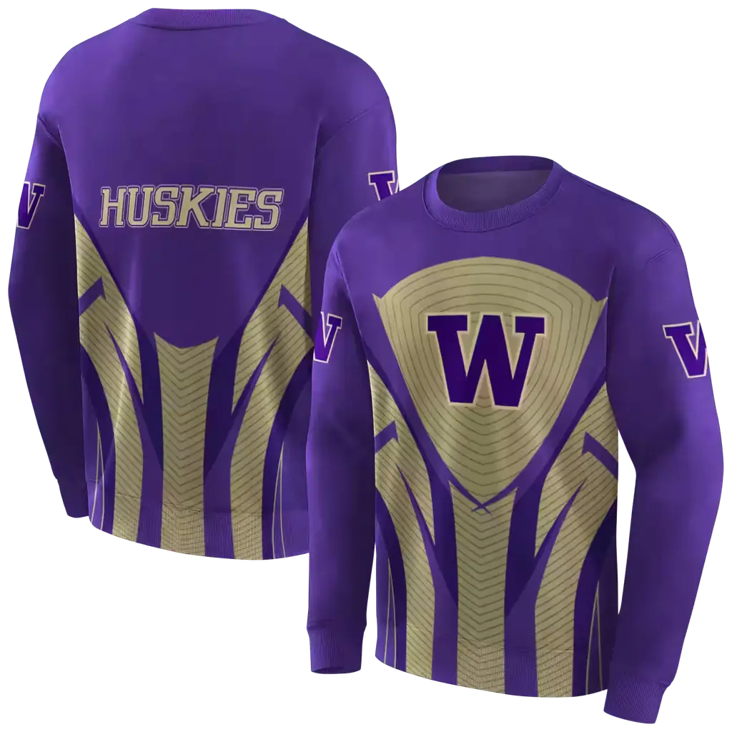 washington huskies concentric lines purple black hoodie premium grade washington huskies concentric lines purple black hoodie premium grade