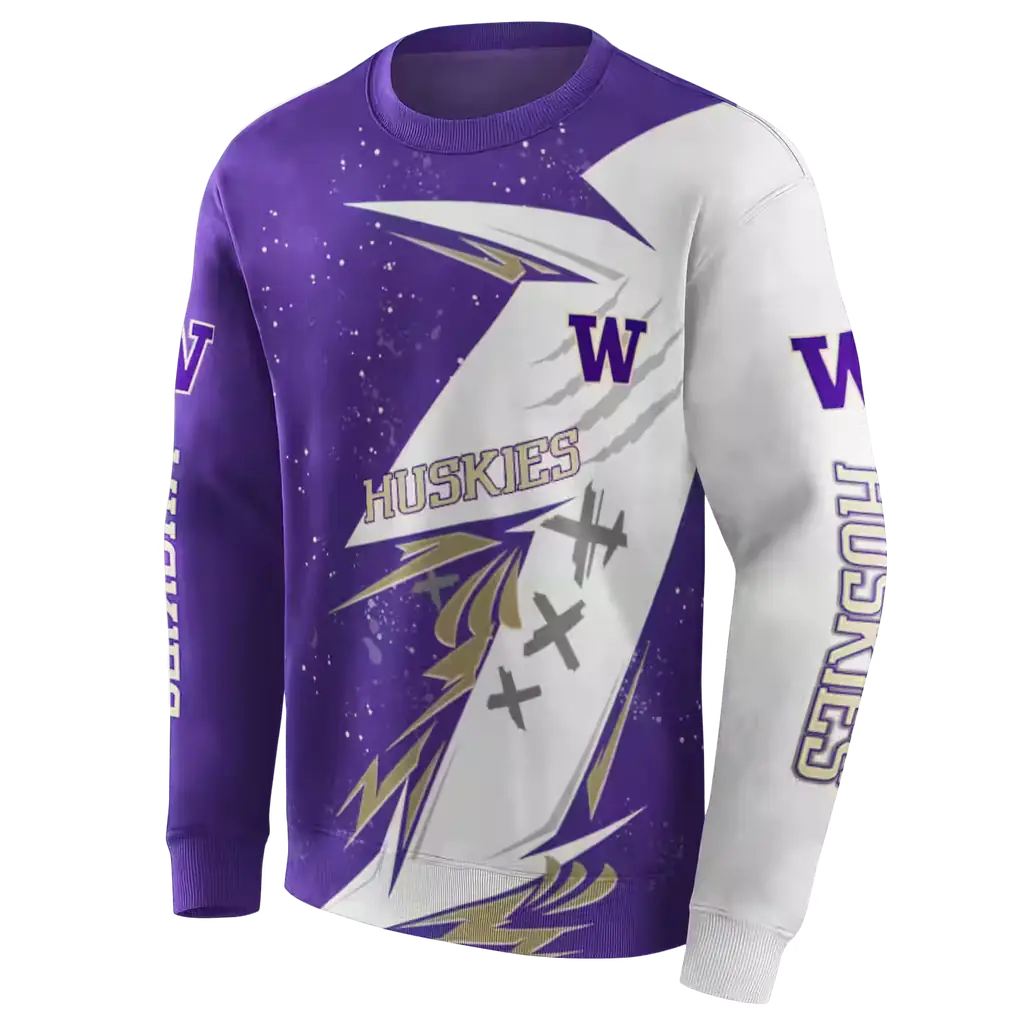 washington huskies dynamic slash purple white hoodie new arrival washington huskies dynamic slash purple white hoodie new arrival