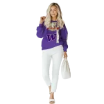 washington huskies football heartbeat purple hoodie best selling