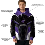 washington huskies futuristic pattern purple black hoodie best selling