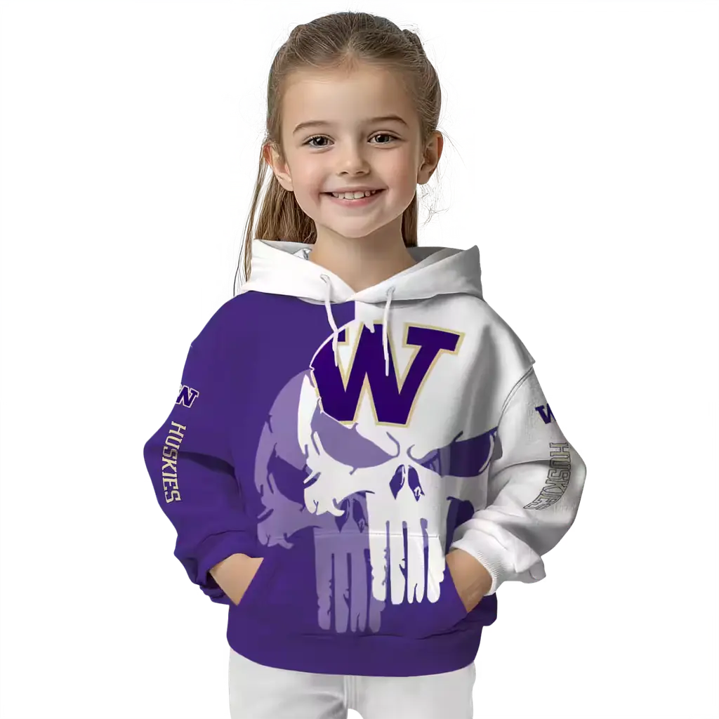 washington huskies graphic punisher purple white hoodie top rated washington huskies graphic punisher purple white hoodie top rated