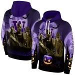 washington huskies halloween vibes purple black hoodie best selling