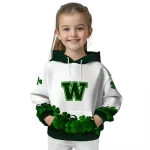 washington huskies lucky motif white green hoodie best selling
