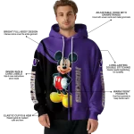 washington huskies mickey mouse purple black hoodie best selling