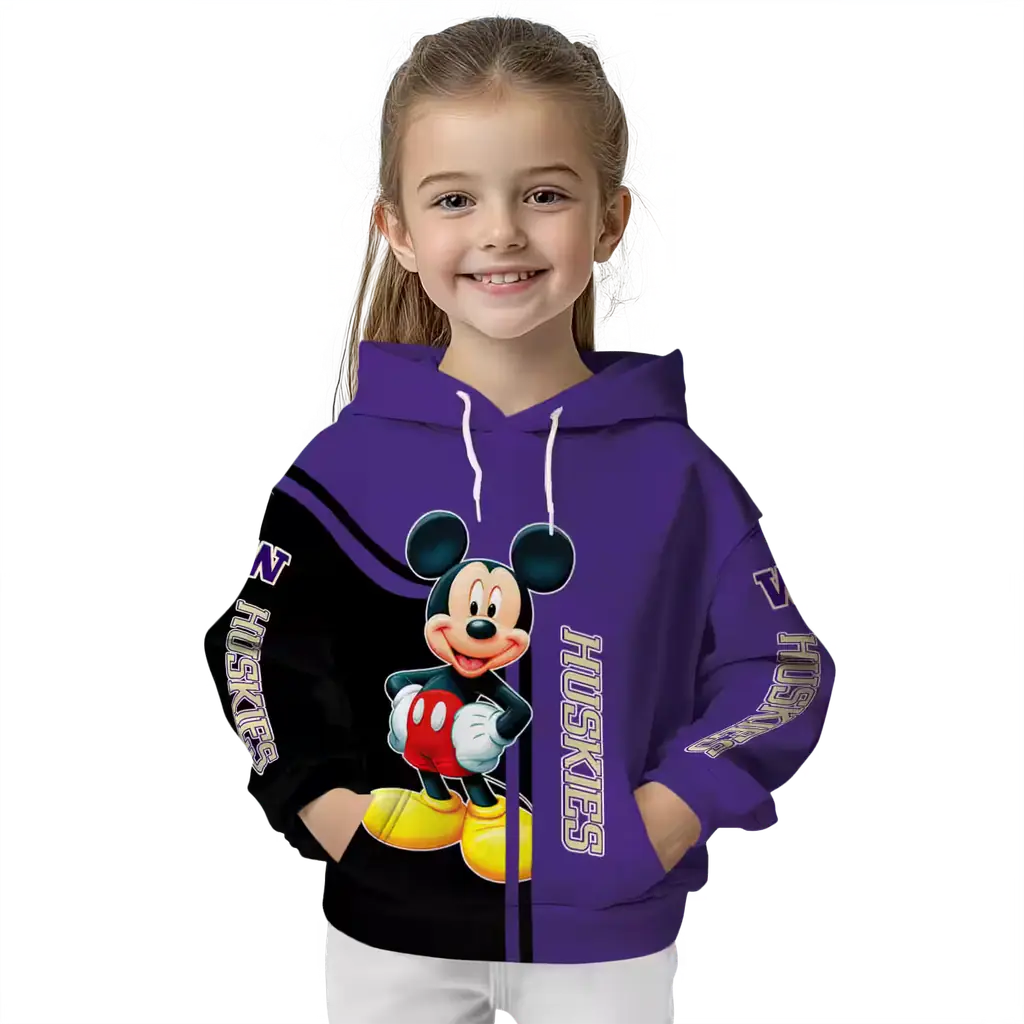 washington huskies mickey mouse purple black hoodie top rated washington huskies mickey mouse purple black hoodie top rated