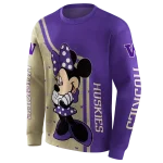 washington huskies minnie mouse purple hoodie best selling