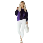 washington huskies monogram pattern purple hoodie best selling