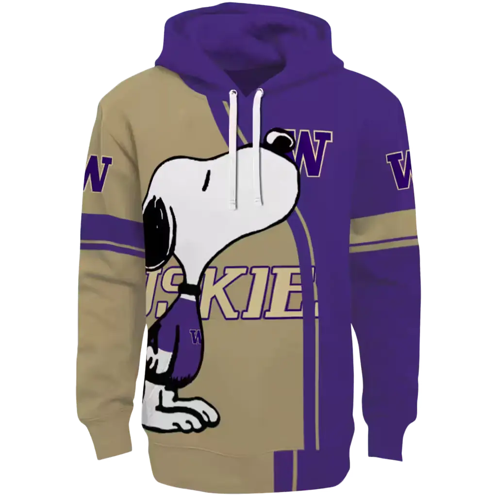 washington huskies playful snoopy purple hoodie best selling washington huskies playful snoopy purple hoodie best selling