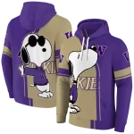 washington huskies playful snoopy purple hoodie best selling