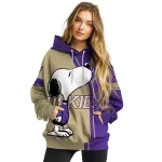 washington huskies playful snoopy purple hoodie best selling