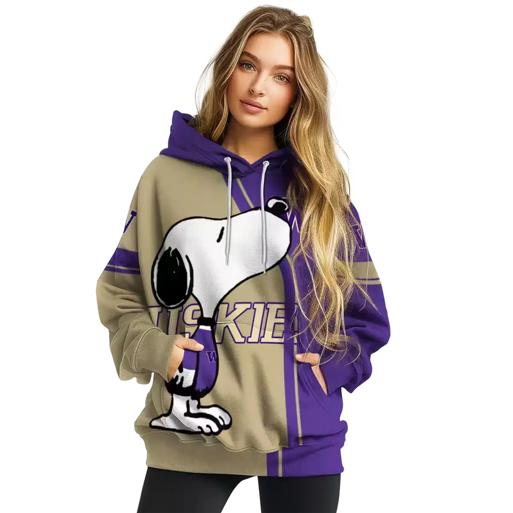 washington huskies playful snoopy purple hoodie high quality washington huskies playful snoopy purple hoodie high quality