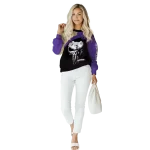 washington huskies skull punisher gold black hoodie best selling