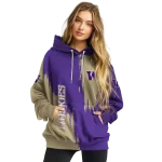 washington huskies splatter effect purple hoodie best selling