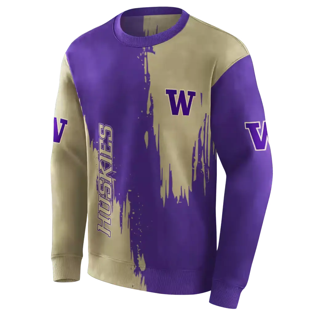 washington huskies splatter effect purple hoodie new arrival washington huskies splatter effect purple hoodie new arrival