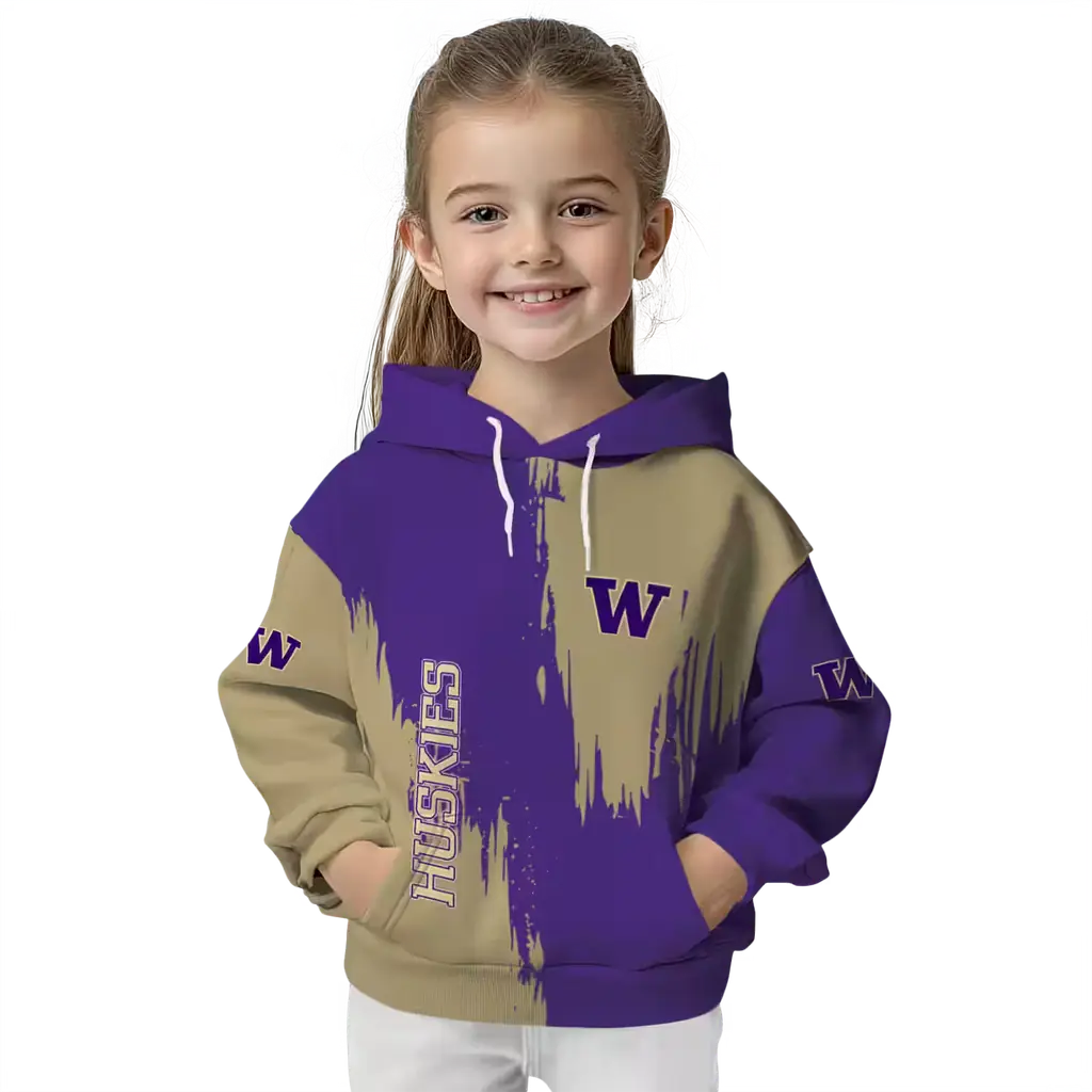 washington huskies splatter effect purple hoodie top rated washington huskies splatter effect purple hoodie top rated