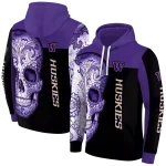 washington huskies sugar skull purple black hoodie best selling