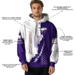 washington huskies triangular pattern purple white hoodie best selling
