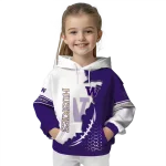 washington huskies triangular pattern purple white hoodie best selling