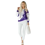 washington huskies triangular pattern purple white hoodie best selling
