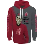 washington state cougars achmed skull crimson hoodie best selling