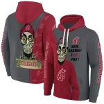 washington state cougars achmed skull crimson hoodie best selling
