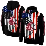 washington state cougars american pride black hoodie best selling