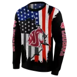 washington state cougars american pride black hoodie best selling