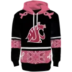 washington state cougars awareness ribbon black pink hoodie best selling