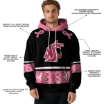 washington state cougars awareness ribbon black pink hoodie best selling