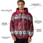 washington state cougars christmas trees crimson hoodie best selling