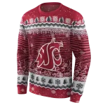 washington state cougars christmas trees crimson hoodie best selling