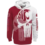 washington state cougars graphic punisher crimson white hoodie best selling