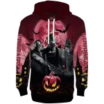 washington state cougars halloween vibes crimson black hoodie best selling