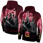 washington state cougars halloween vibes crimson black hoodie best selling
