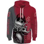 washington state cougars jack skellington crimson hoodie best selling