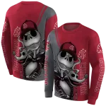 washington state cougars jack skellington crimson hoodie best selling