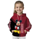 washington state cougars mickey mouse crimson black hoodie best selling