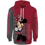 washington state cougars minnie mouse crimson hoodie best selling