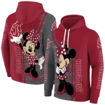 washington state cougars minnie mouse crimson hoodie best selling