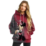 washington state cougars minnie mouse crimson hoodie best selling