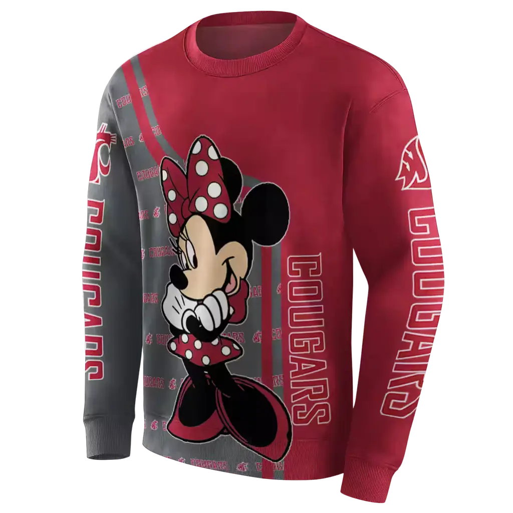 washington state cougars minnie mouse crimson hoodie new arrival washington state cougars minnie mouse crimson hoodie new arrival
