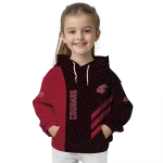 washington state cougars monogram pattern crimson hoodie best selling