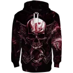 washington state cougars skull artwork crimson black hoodie best selling