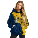 west virginia mountaineers achmed skull blue hoodie best selling