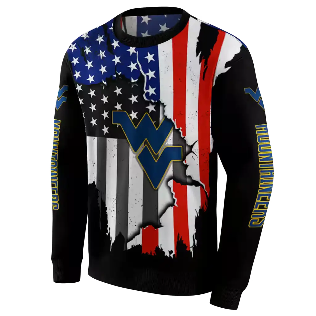 west virginia mountaineers american pride black hoodie new arrival west virginia mountaineers american pride black hoodie new arrival