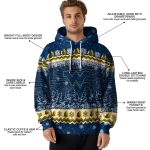 west virginia mountaineers christmas trees blue hoodie best selling
