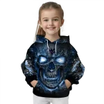 west virginia mountaineers demonic skull blue black hoodie best selling