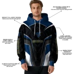 west virginia mountaineers futuristic pattern blue black hoodie best selling